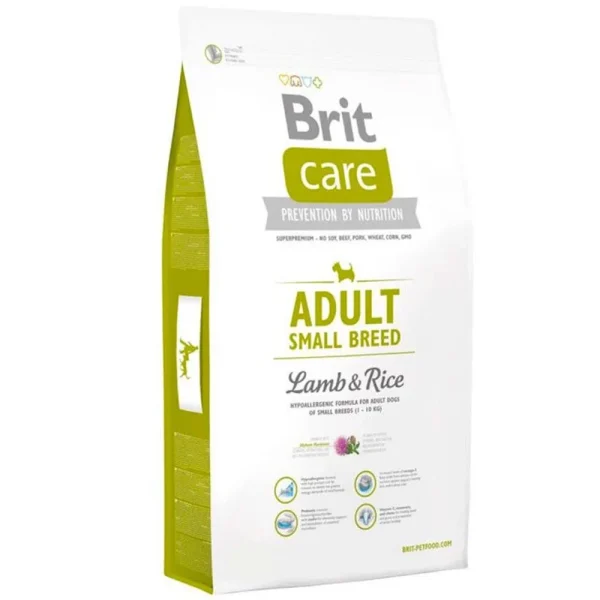 BRIT 3 KG ADULTO SMALL LAMB-RICE