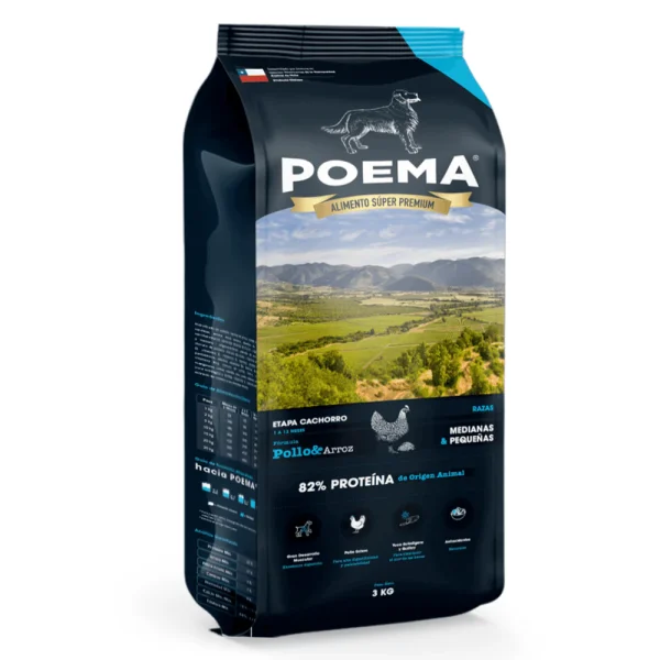 POEMA 12 KG CACHORRO M/S POLLO
