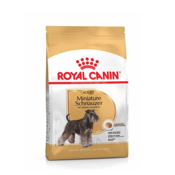 ROYAL 2.5 KG SCHNAUZER PERRO